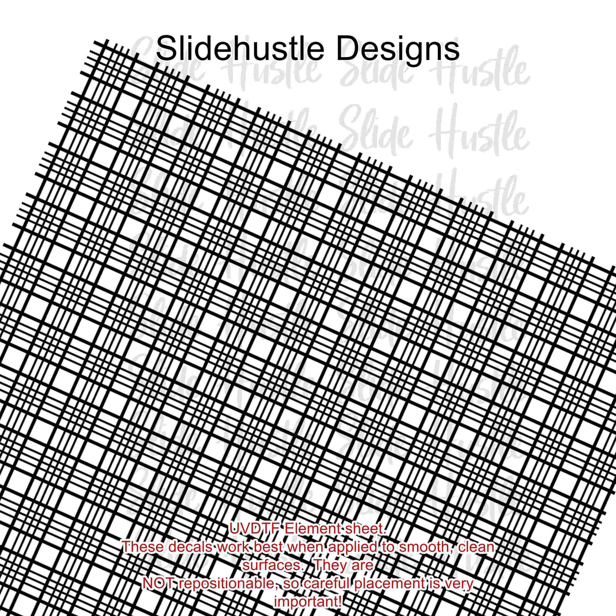 UVDTF Element Sheet, texture sheet, 11"x11", VF905 ES5