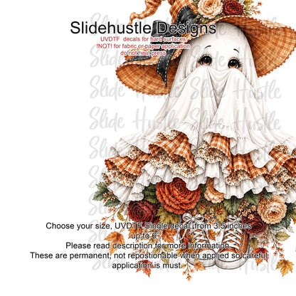 UVDTF Decal, Cute Girl Ghost, VF904 D11