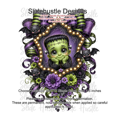 UVDTF Decal, Frankenstein's Monster, VF904 D7