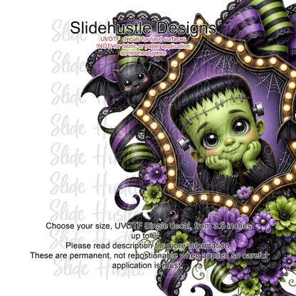 UVDTF Decal, Frankenstein's Monster, VF904 D7