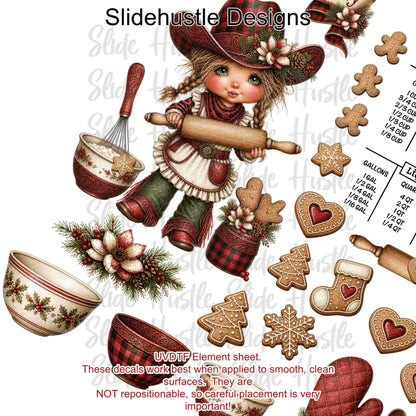 UVDTF Element Sheet, Spun Sugar Bakery, 11x11", VF905 ES16
