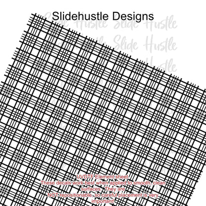 UVDTF Element Sheet, texture sheet, 11"x11", VF905 ES5
