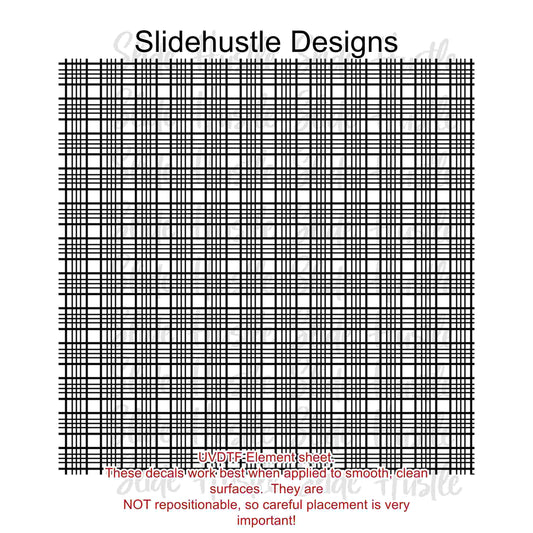 UVDTF Element Sheet, texture sheet, 11"x11", VF905 ES5