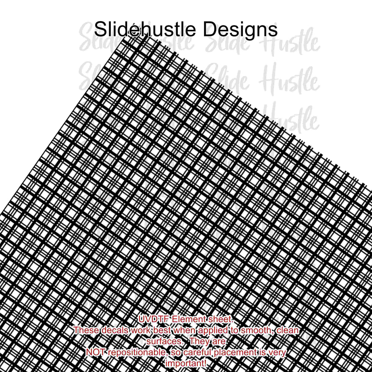 UVDTF Element Sheet, texture sheet, 11"x11", VF905 ES6